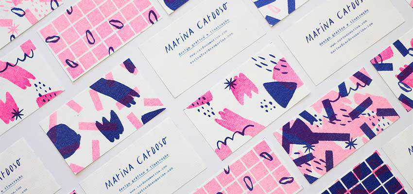 Personal Business Cards by Marina Cardoso