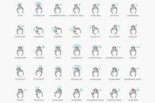 15 Free Gesture Icon Sets for Mobile App Designers