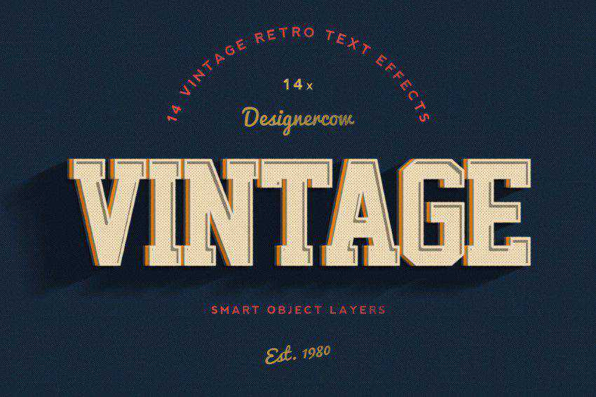 14-Vintage-Retro-Text-Effects