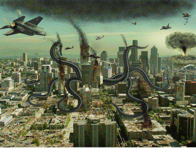 Create an Alien Invasion Photo Manipulation