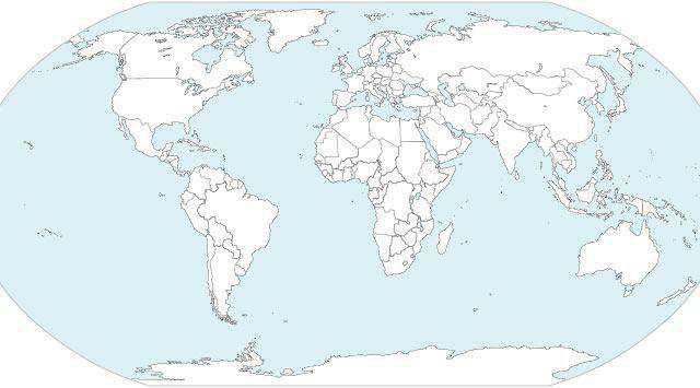 Printable Outline Map Of The World 25 High Quality Free World Map 