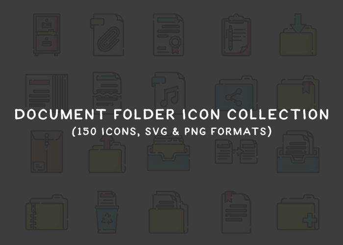 Freebie: Document Folder Icon Collection (SVG & PNG) doc-thumb