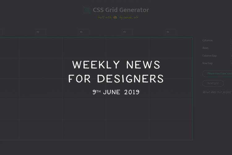 Weekly News for Designers № 491 - CSS Custom Properties, Unusual HTML Tags, CSS Grid Generator, Writing Blazing Fast HTML Code