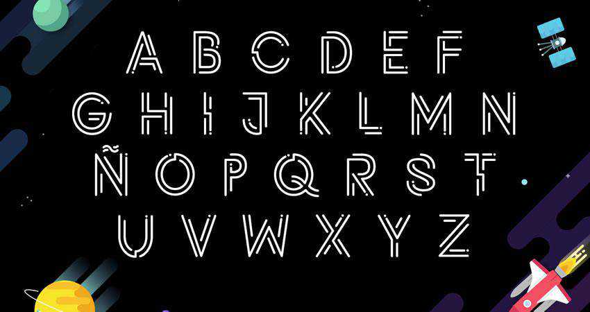 The 20 Best Free Outline Fonts for Designers