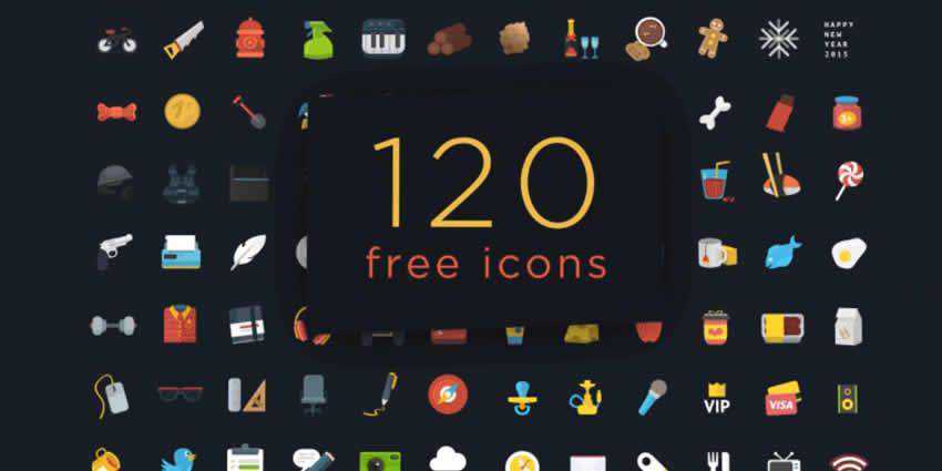 Colorful Ficons Icons