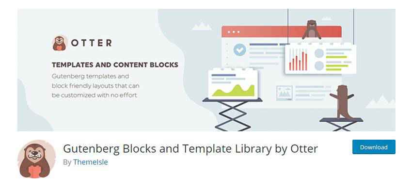 Banner for Gutenberg Blocks and Template Library by Otter
