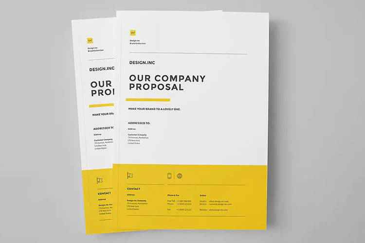 10 Best Project Proposal Templates for Adobe Indesign prop-th