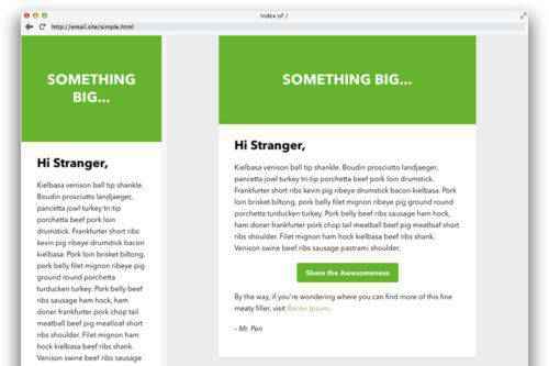 30 Free Responsive Email and Newsletter Templates