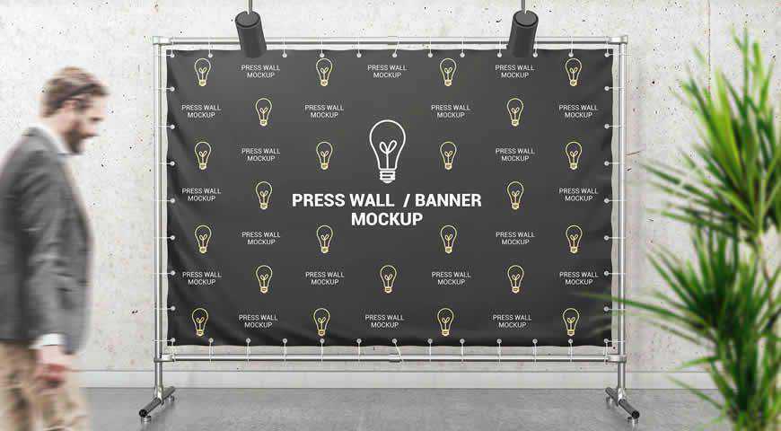 Download The 20 Best Banner Mockup Templates For Photoshop