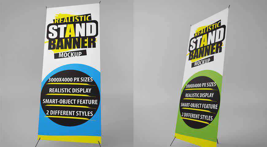 Download The 20 Best Banner Mockup Templates For Photoshop