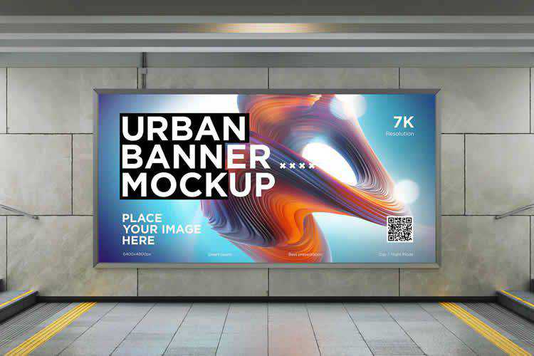 The 20+ Best Banner Mockup Templates for Photoshop