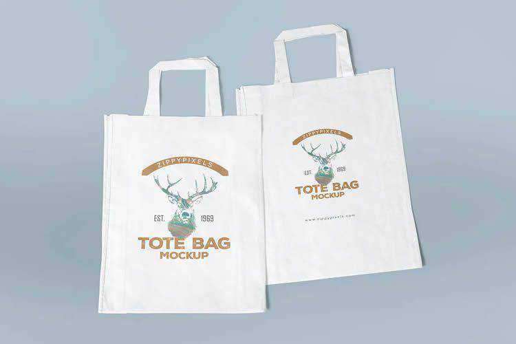 Download 20 Realistic Tote Bag Mockup PSD Templates for Photoshop