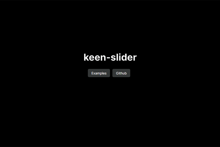 Example from keen-slider