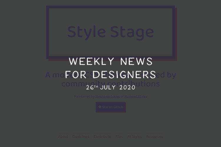Weekly News for Designers № 550