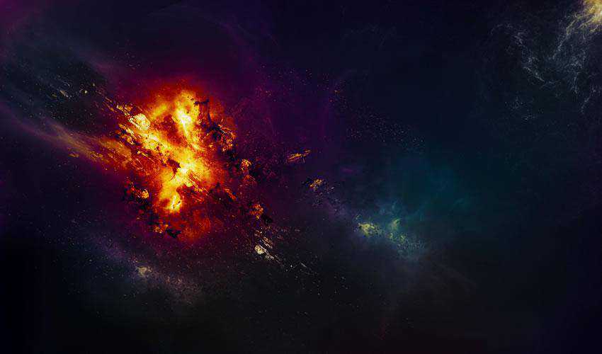 An Awesome Planet Explosion Effect in Photoshop