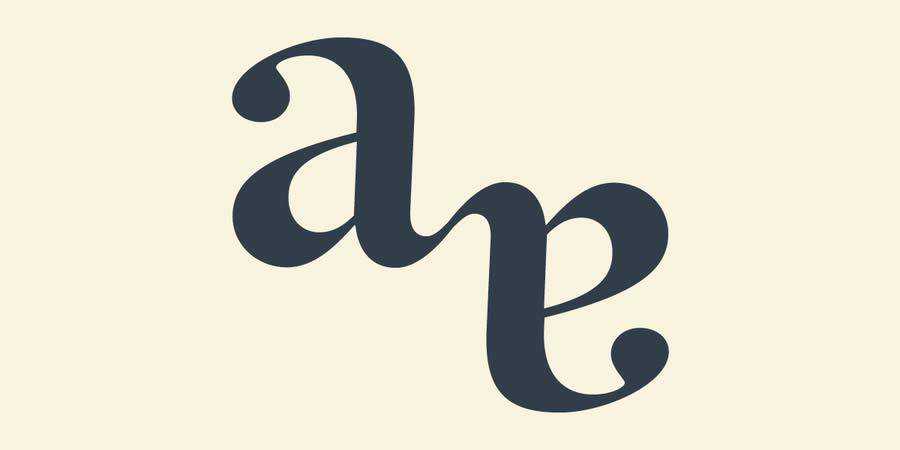 AA Monogram symmetrical logo design inspiration