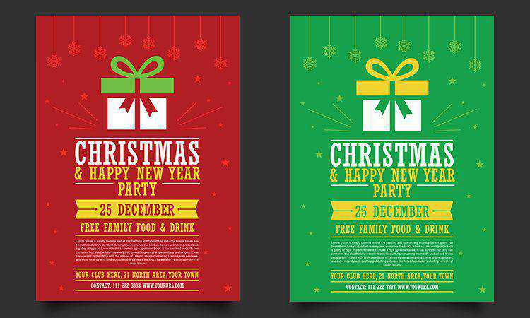 50 Free Christmas Templates Resources For Designers