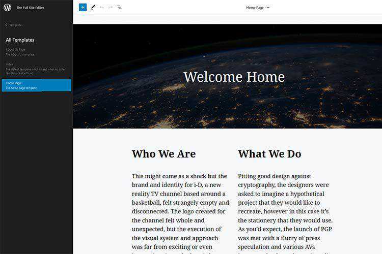 An Early Look at Full Site Editing in WordPress wordpress-full-site-editing-thumb
