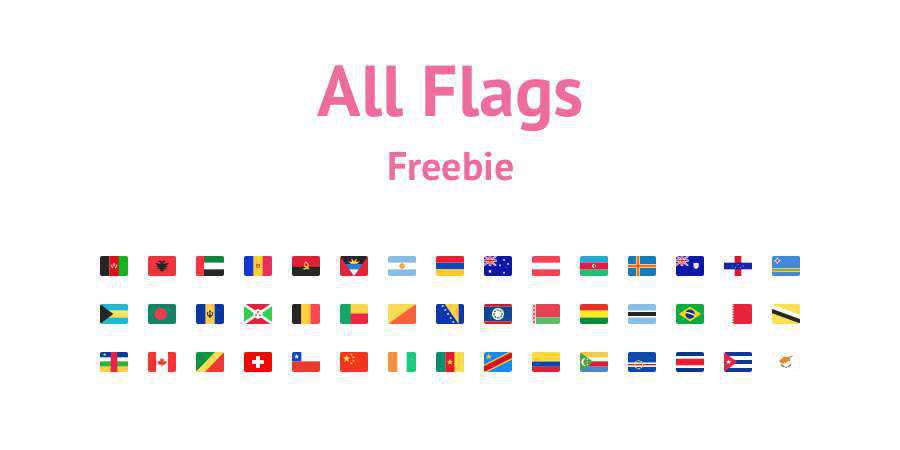 All Flag Icon Set