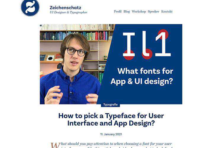 Example from How to pick a Typeface for User Interface and App Design?