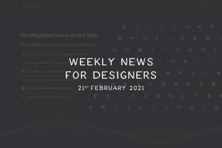 Weekly News for Designers № 580