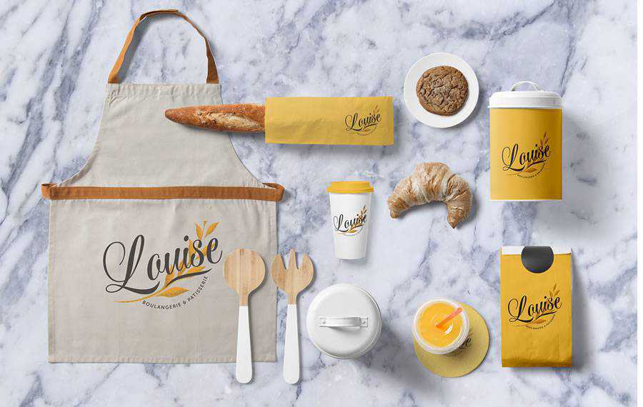 Louise Patisserie brand identity design inspiration logo