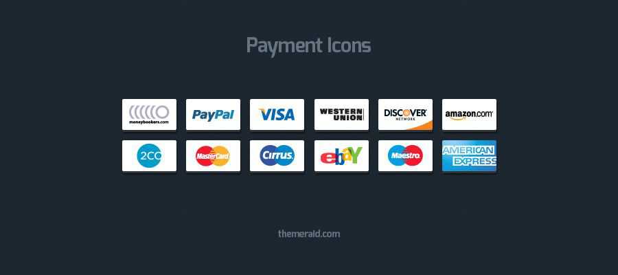 Online Payment Icons psd