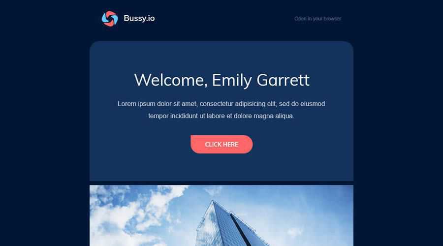 30 Free Responsive Email Newsletter Templates Free PHP