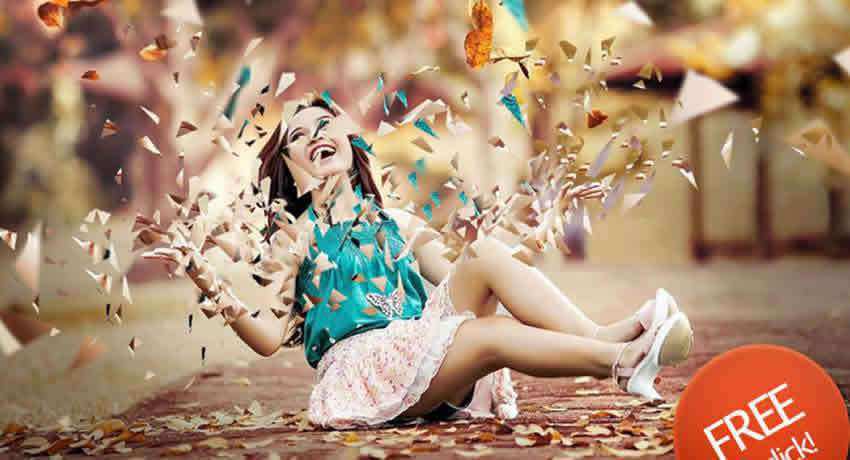 Dispersion special effects free photoshop actions