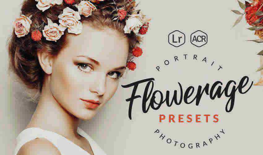 Flowerage Portrait Presets for Lightroom & ACR