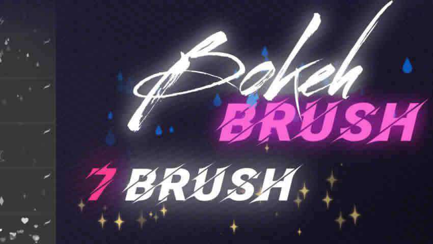 Anime Bokeh Procreate Brushes
