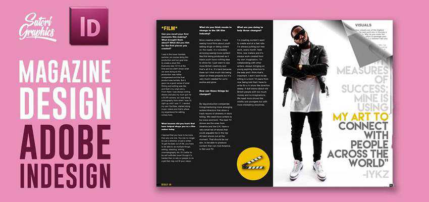 How to Create Magazine Layout Adobe InDesign