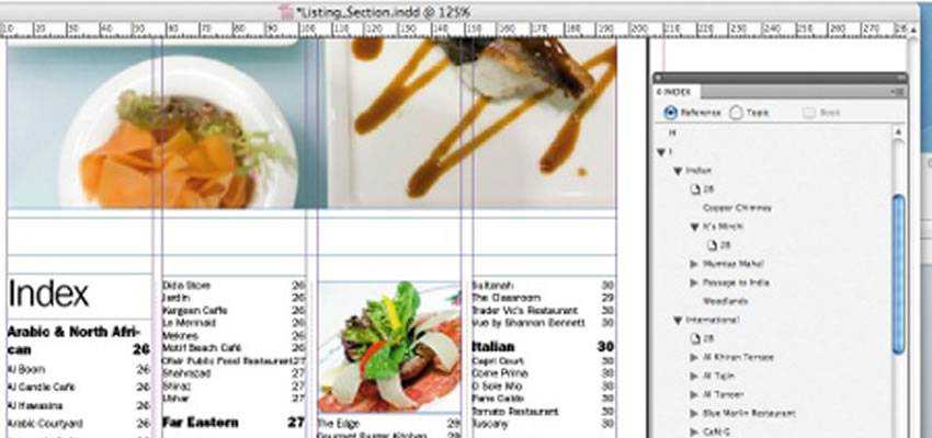 Design a Simple Index with InDesign