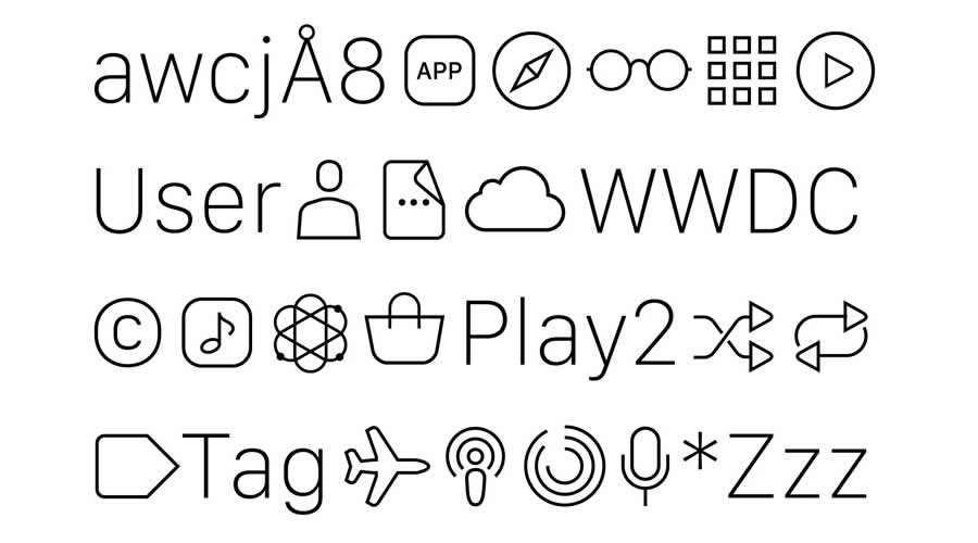 symbols fonts dingbats in use