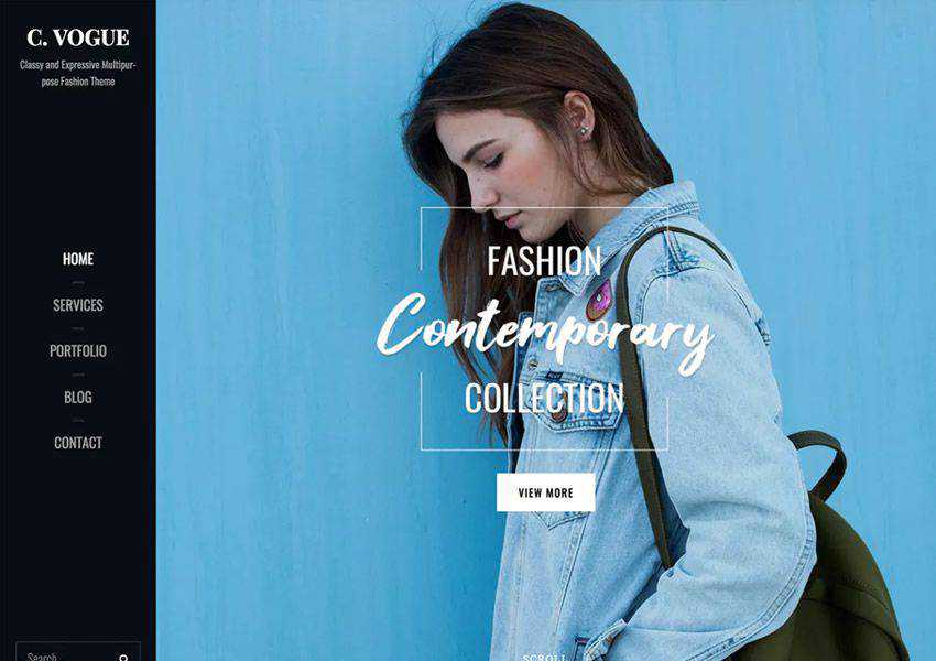 Catch Vogue Stylish free wordpress theme wp responsive fashion lifestyle blog