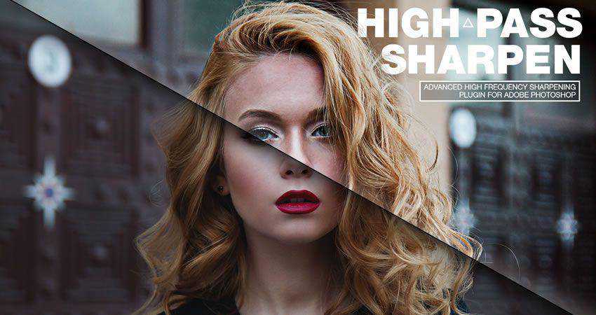 High Step Sharpening Photoshop Add-on Photographer Add-on