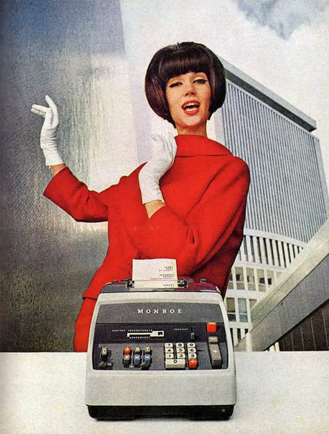 vintage poster advertisment design Monroe (USA)