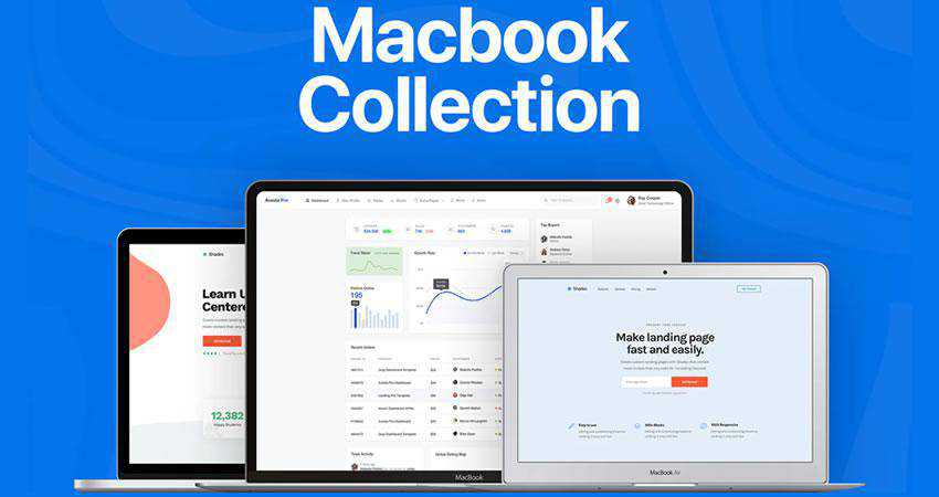Apple MacBook Mockup Collection free macbook mockup template psd photoshop