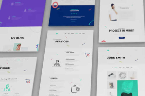 10 Free Responsive Website Mockup Templates for UI Designers