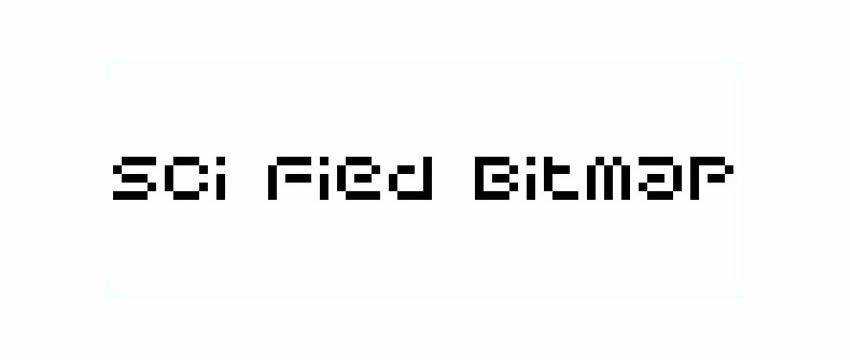 Sci-Fied Bitmap Fonts sci-fi fonts download