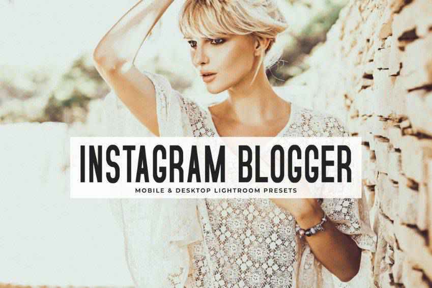 Instagram Blogger Lightroom Default Package