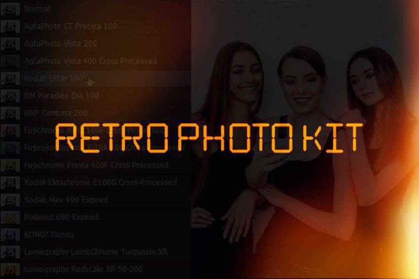 Retro Photo Kit for Photoshop