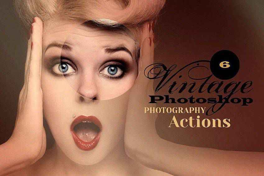 Vintage Photo Effect Actions
