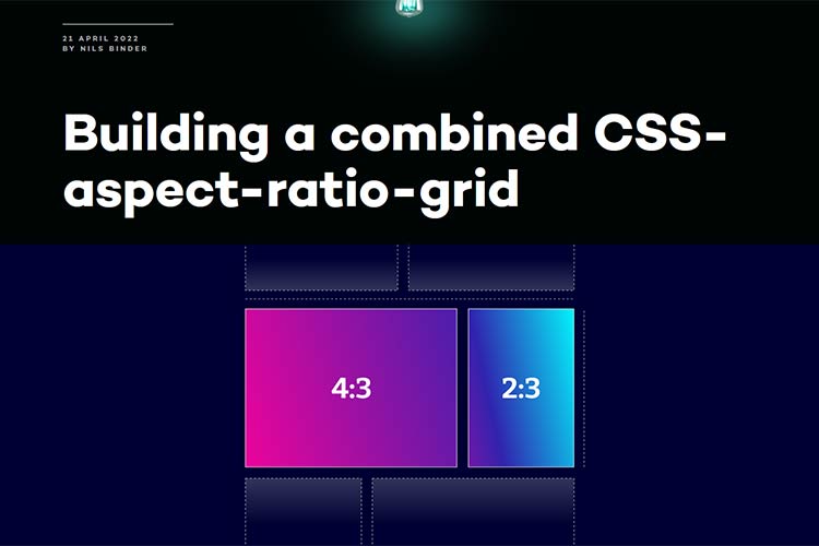 Build an example from a combined CSS-features-ratio Grid