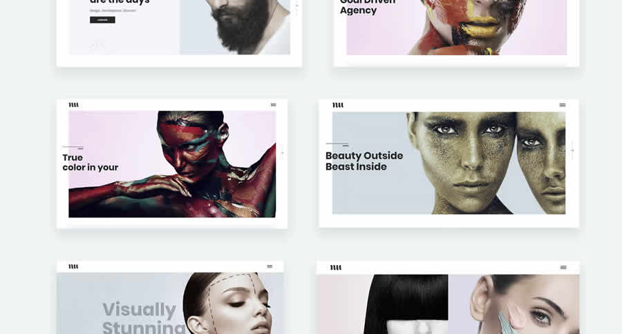 Adios Portfolio WordPress Theme Inspiration Web Graphic Design Portfolio