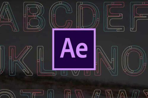 Example from 6 Free Animated Font Templates for After Effects