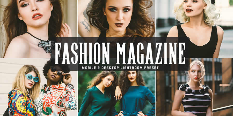 Fashion Magazine free lightroom presets addon