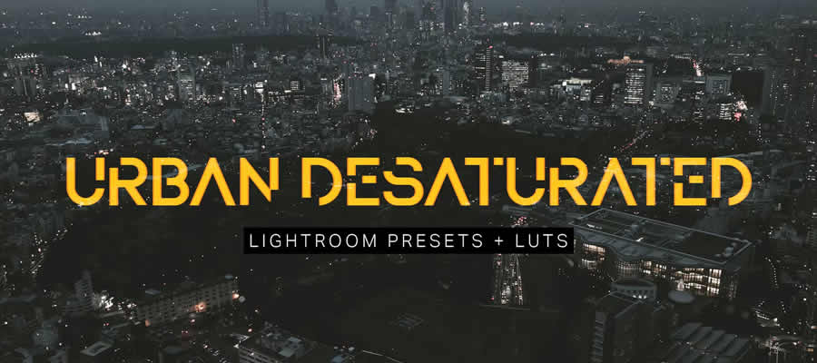 Preset Lightroom Desaturasi Perkotaan dan hotografi LUT
