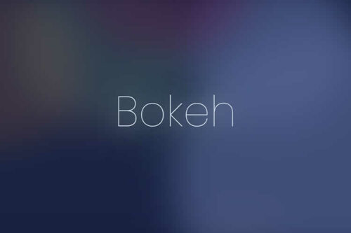 8 CSS & JavaScript Snippets for Bokeh Effects