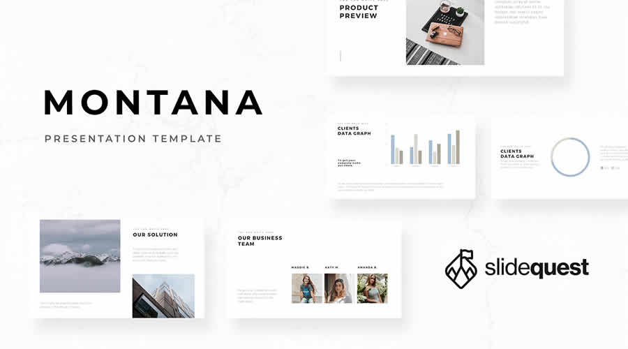 Montana free keynote presentation template